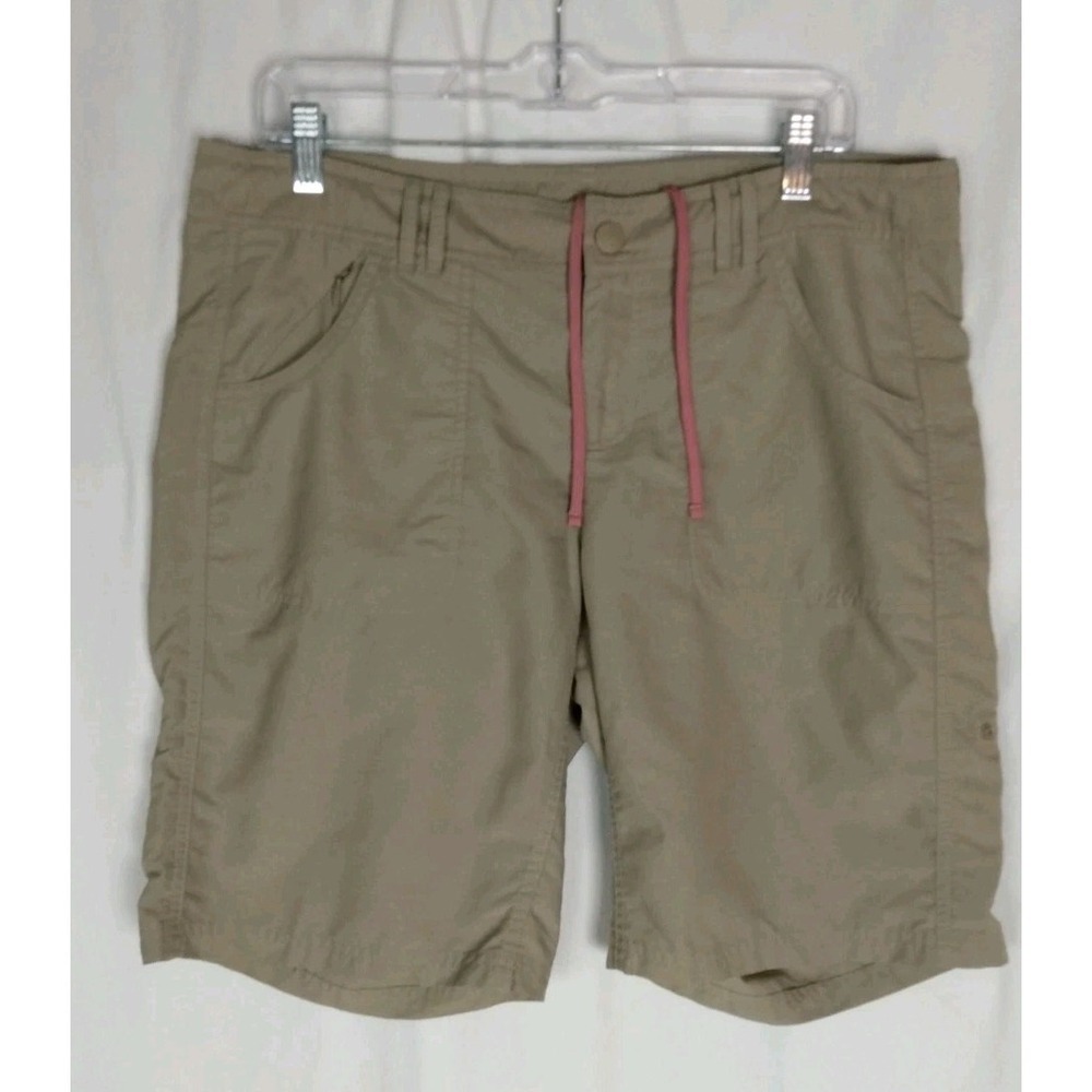 The North Face Brown Horizon Sunnyside Packable Nylon Hiking Short Womens 12